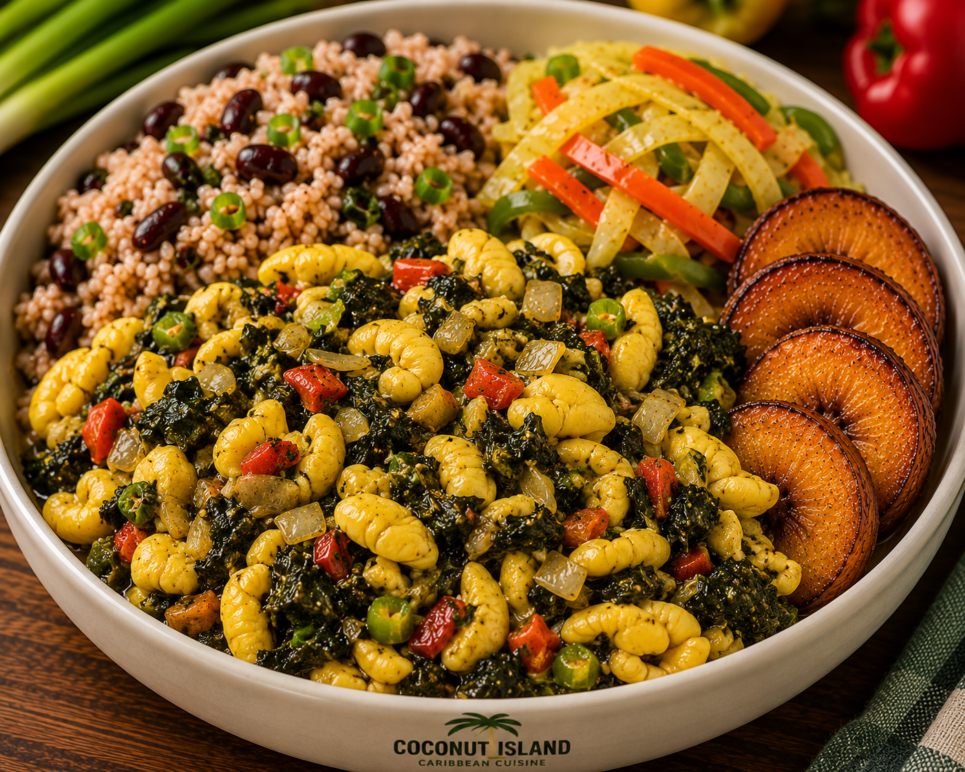 Ackee and Callaloo specialty bowl