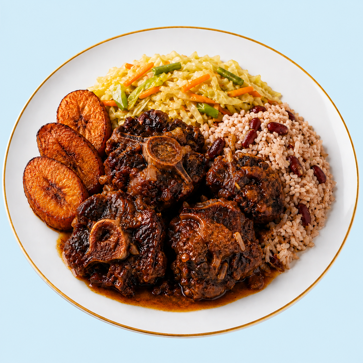 Traditional Caribbean Oxtail